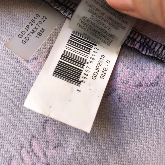 Guess Off-The-Shoulder Bell Sleeve Fit Flare Dress - Picture 6 of 6